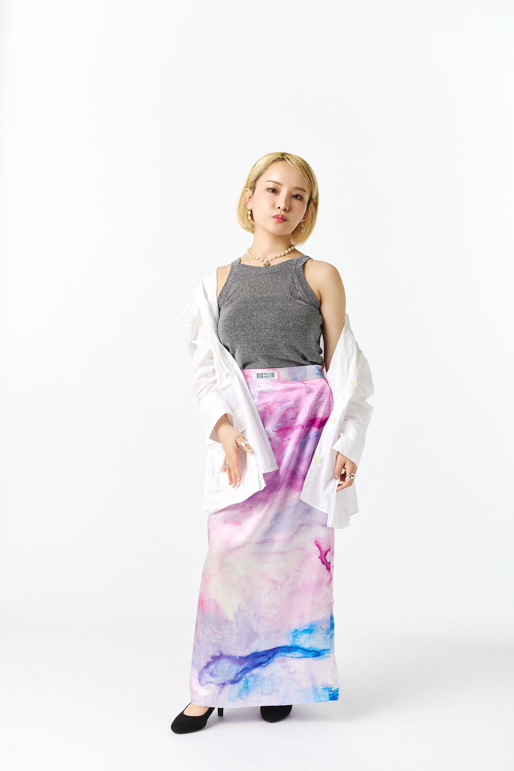 Back Slit Skirt-dreaming-