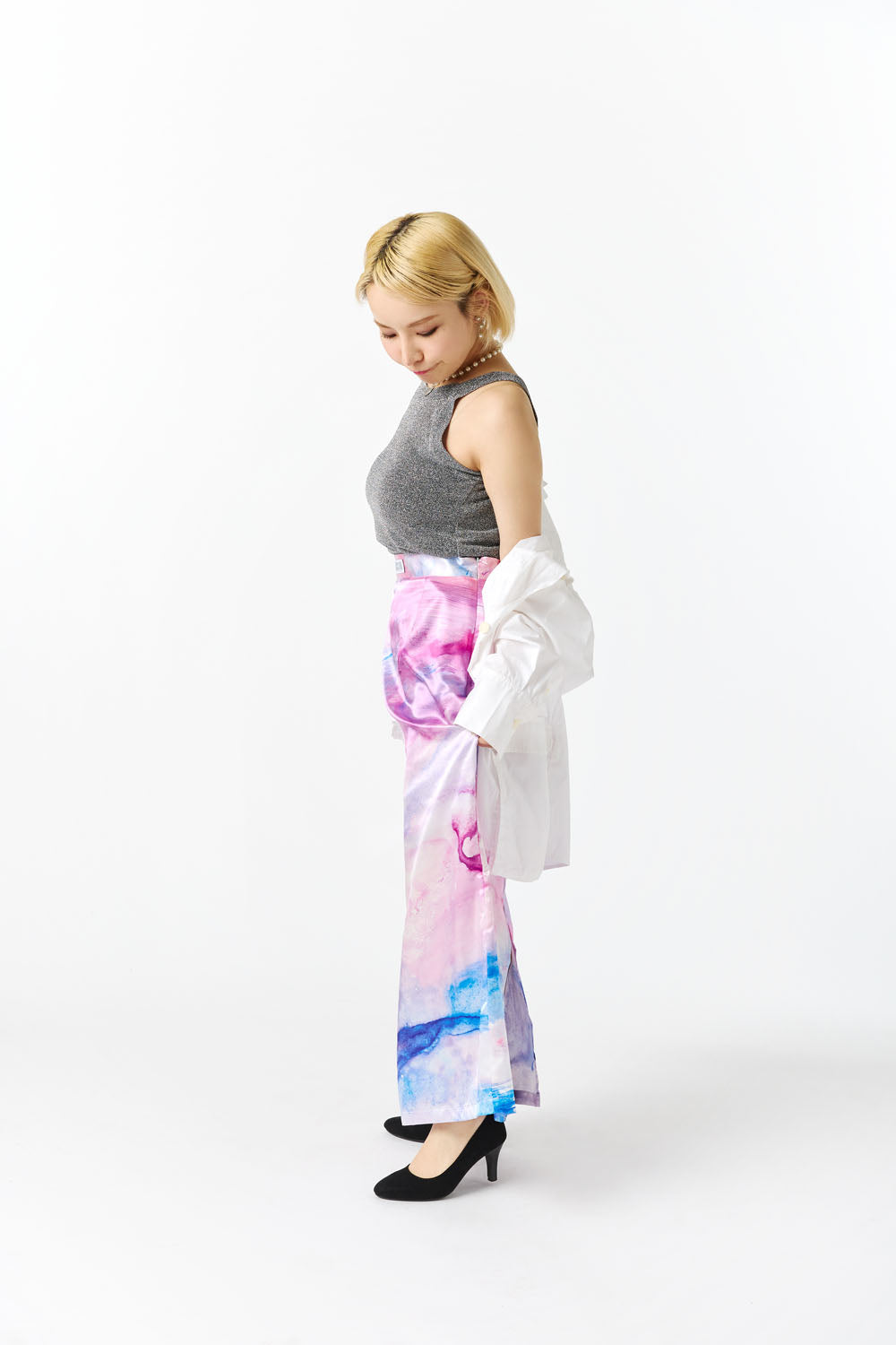 Back Slit Skirt-dreaming-