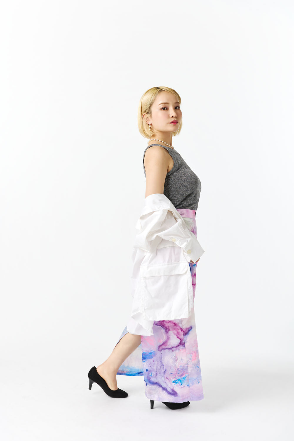 Back Slit Skirt-dreaming-