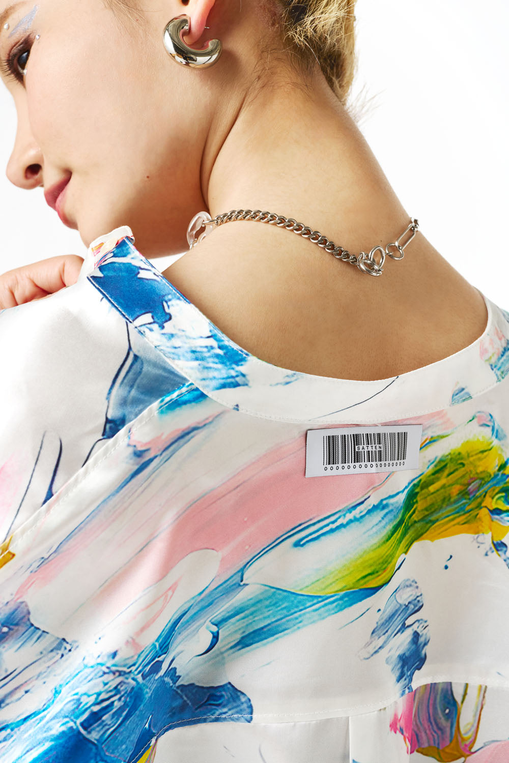 Side Slit Shirt-arctic-