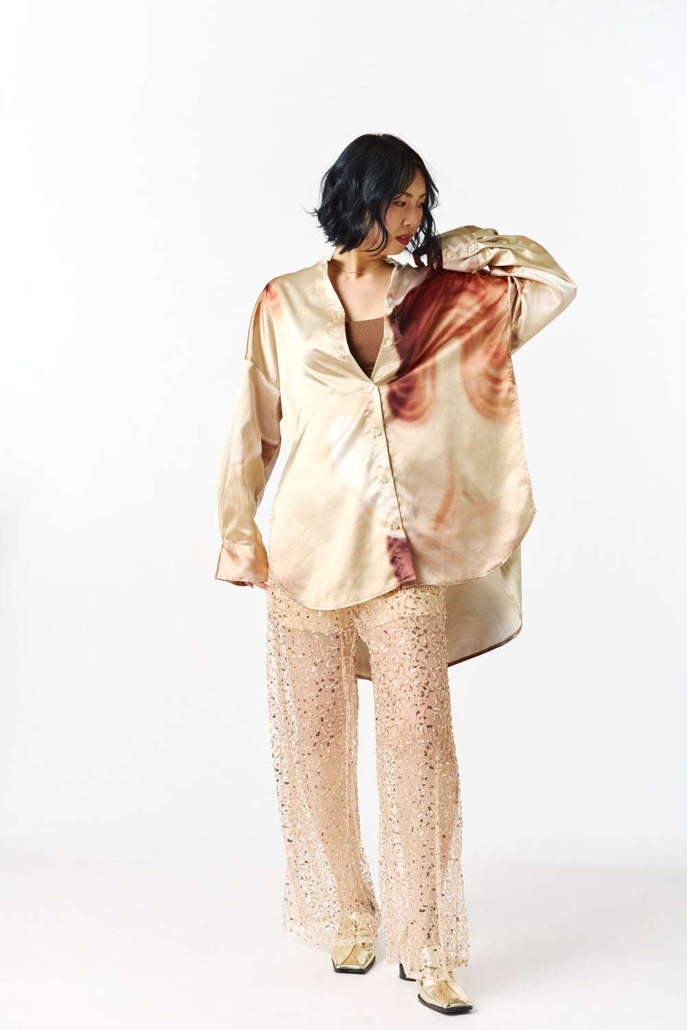 Side Slit Shirt-waltz-
