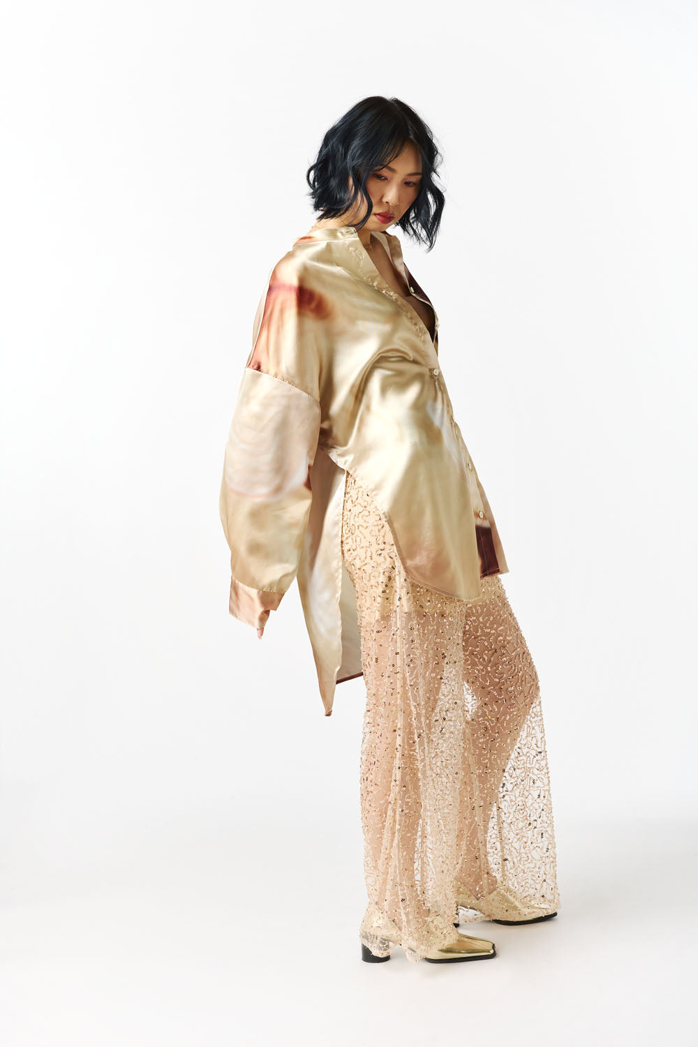 Side Slit Shirt-waltz-