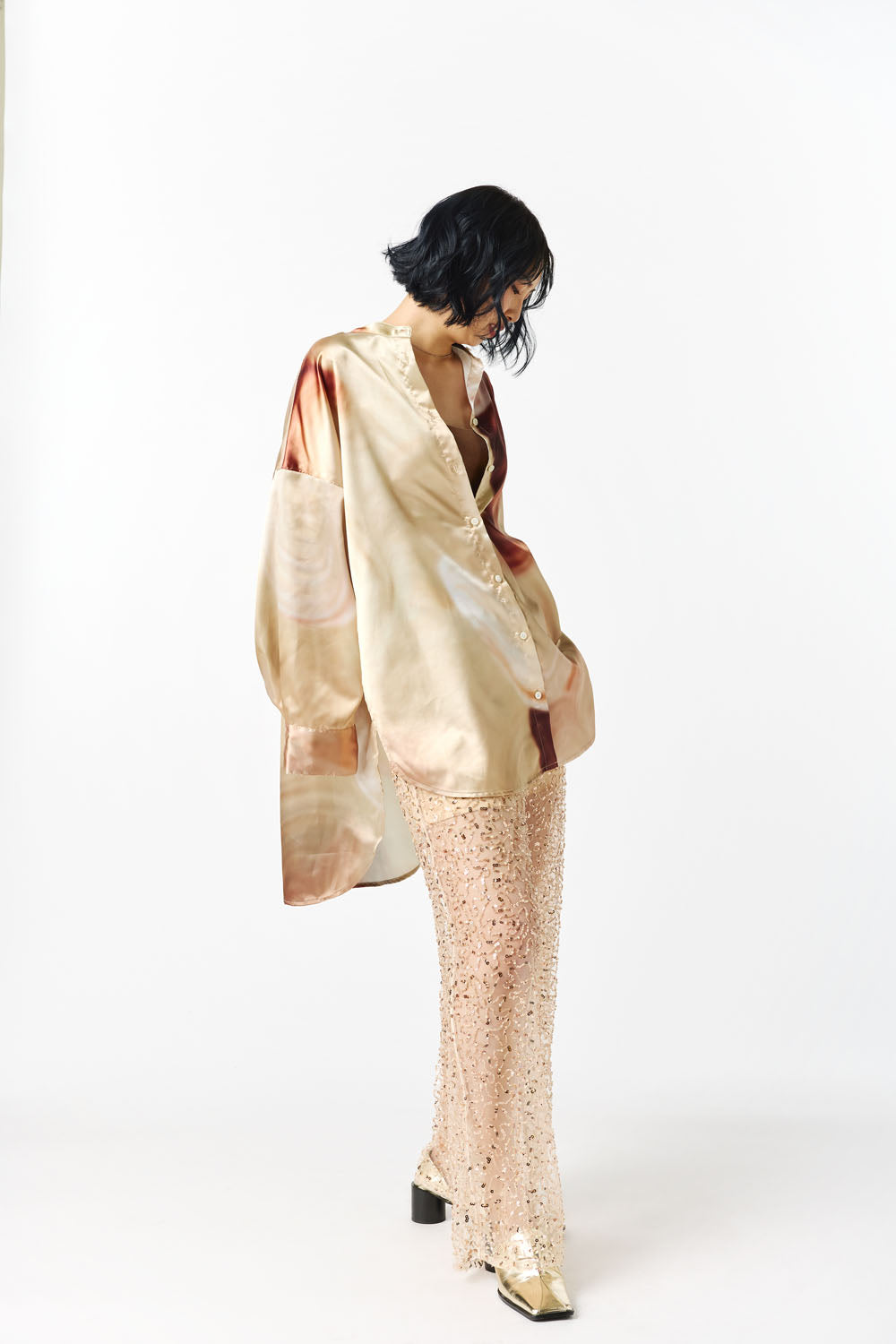 Side Slit Shirt-waltz-